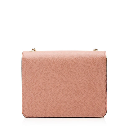 Gucci Leather Interlocking G Small Shoulder Bag (SHF-23405)