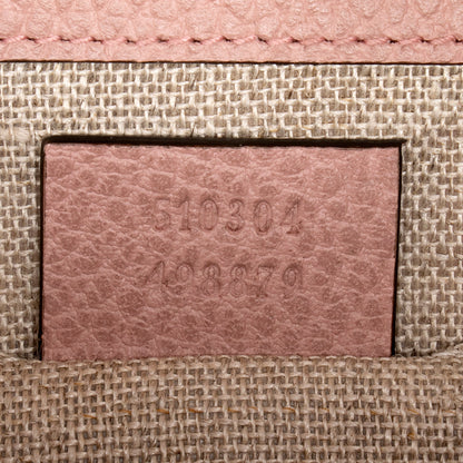 Gucci Leather Interlocking G Small Shoulder Bag (SHF-23405)