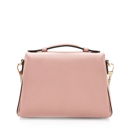 Gucci Leather Interlocking G Top Handle Shoulder Bag (SHF-19984)