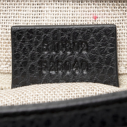 Gucci Leather Interlocking G Top Handle Shoulder Bag (SHF-22017)