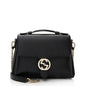 Gucci Leather Interlocking G Top Handle Shoulder Bag (SHF-22017)