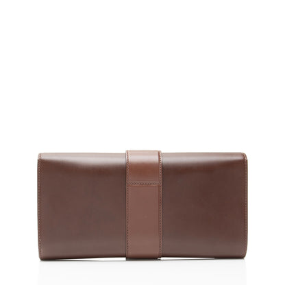 Gucci Leather Lady Buckle Clutch