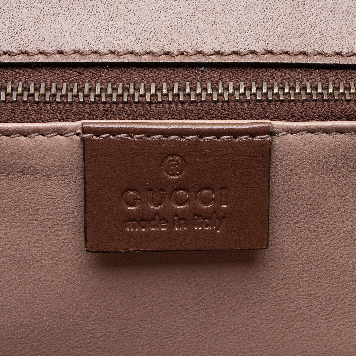 Gucci Leather Lady Buckle Clutch