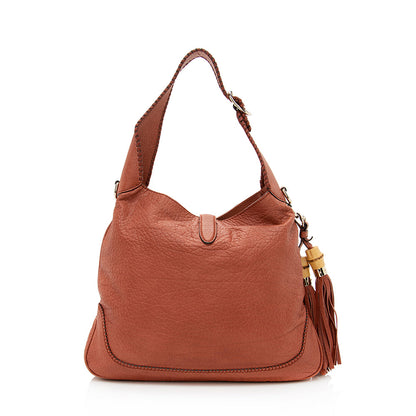 Gucci Leather New Jackie Shoulder Bag (SHF-19862)