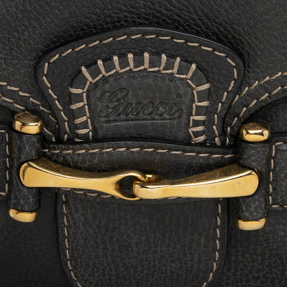 Gucci Leather New Pelham Large Shoulder Bag (SHF-21841)