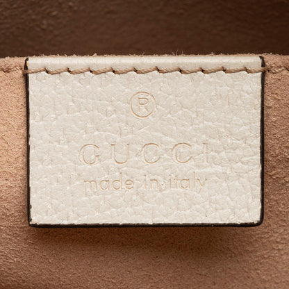 Gucci Leather Ophidia Dome Small Shoulder Bag