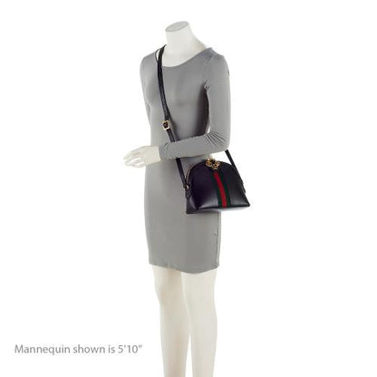 Gucci Leather Ophidia Dome Small Shoulder Bag (SHF-22613)