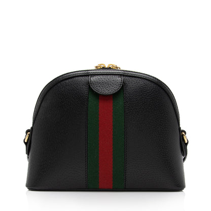 Gucci Leather Ophidia Dome Small Shoulder Bag (SHF-HnOMnB)