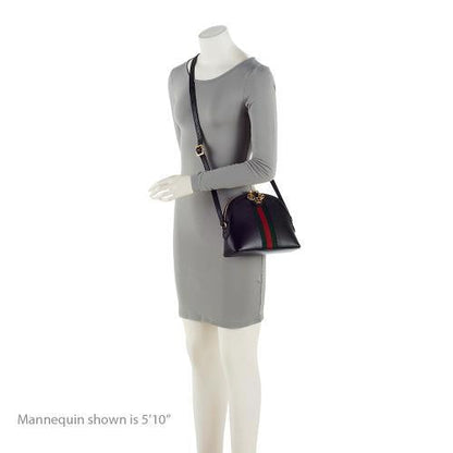 Gucci Leather Ophidia Dome Small Shoulder Bag (SHF-HnOMnB)
