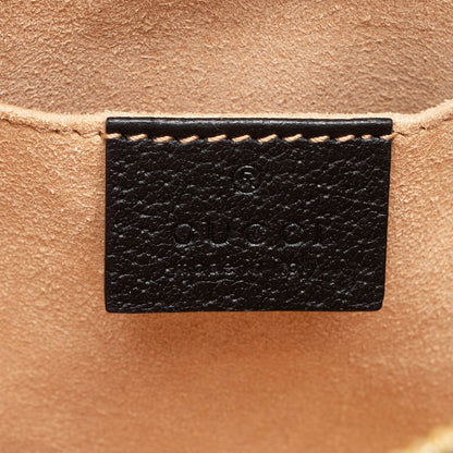 Gucci Leather Ophidia Dome Small Shoulder Bag