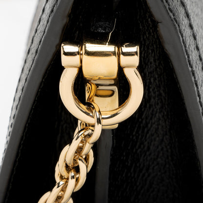 Gucci Leather Ophidia Medium Chain Shoulder Bag