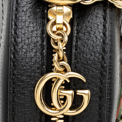 Gucci Leather Ophidia Round Mini Shoulder Bag (SHF-21339)
