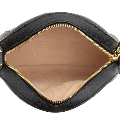 Gucci Leather Ophidia Round Mini Shoulder Bag (SHF-21339)