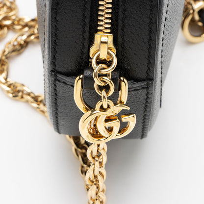 Gucci Leather Ophidia Round Mini Shoulder Bag (SHF-8X1FRs)