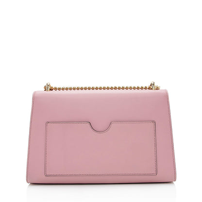 Gucci Leather Padlock Medium Shoulder Bag (SHF-21895)