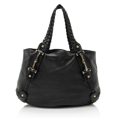 Gucci Leather Pelham Medium Shoulder Bag (SHF-JJlaoH)