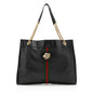 Gucci Leather Rajah Large Tote (SHF-19743)