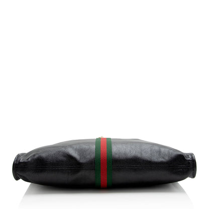 Gucci Leather Rajah Large Tote (SHF-21797)