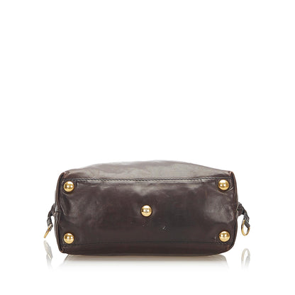 Gucci Leather Shoulder Bag (SHG-36161)