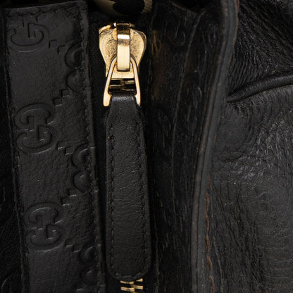 Gucci Leather Signoria Medium Tote