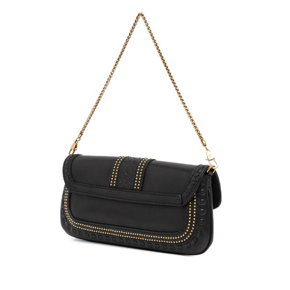 Gucci Leather Snaffle Bit Chain Shoulder Bag (SHG-wpK4Mh)