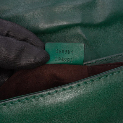 Gucci Leather Snaffle Bit Chain Shoulder Bag
