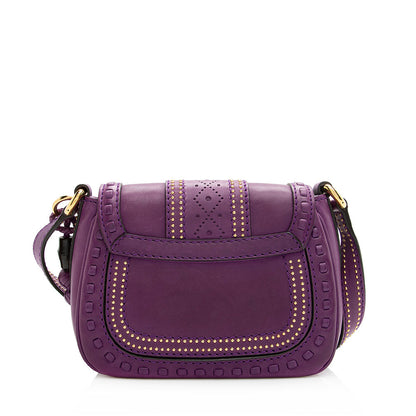 Gucci Leather Snaffle Bit Small Shoulder Bag (SHF-20362)