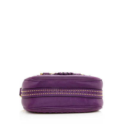 Gucci Leather Snaffle Bit Small Shoulder Bag (SHF-20362)