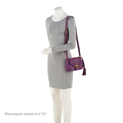 Gucci Leather Snaffle Bit Small Shoulder Bag (SHF-20362)
