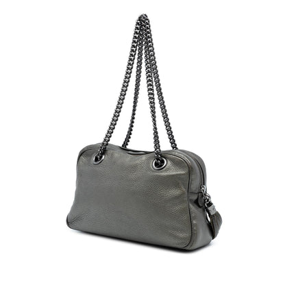 Gucci Leather Soho Chain Zip Shoulder Bag