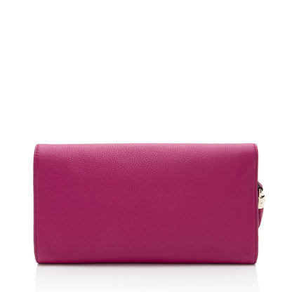 Gucci Leather Soho Clutch (SHF-WphwoI)