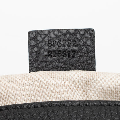 Gucci Leather Soho Flap Shoulder Bag (SHF-toSbyd)