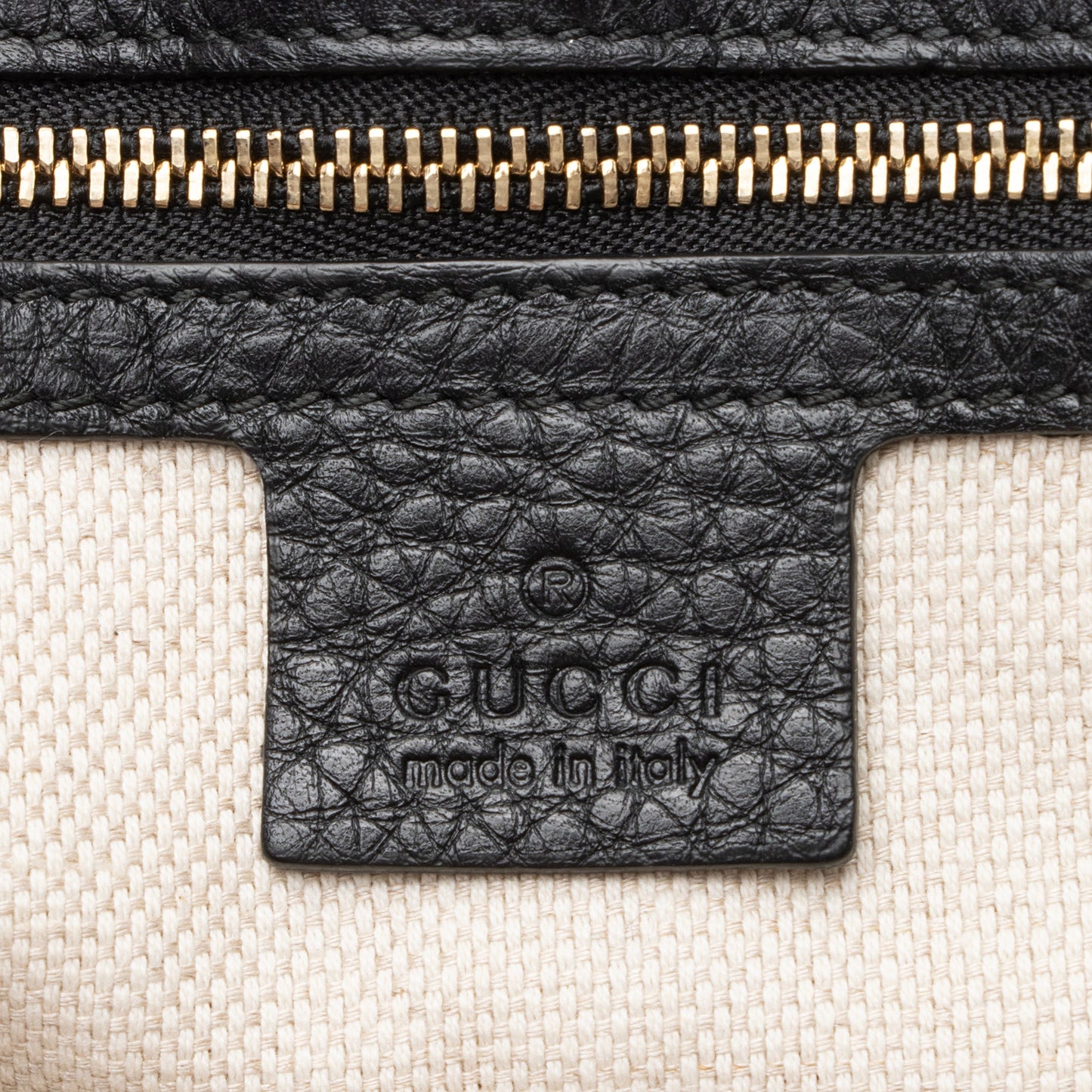 Gucci Leather Soho Flap Shoulder Bag (SHF-toSbyd)