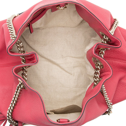 Gucci Leather Soho Medium Shoulder Bag (SHF-17597)