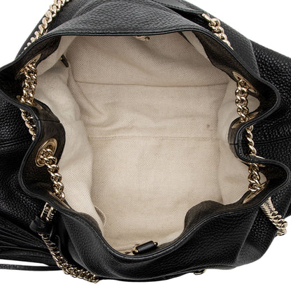 Gucci Leather Soho Medium Shoulder Bag (SHF-6FC3cn)