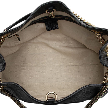 Gucci Leather Soho Medium Shoulder Bag (SHF-KnYFB1)