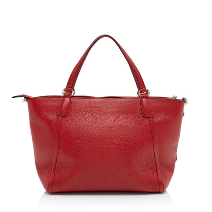 Gucci Leather Soho Top Handle Tote (SHF-CYGxPH)