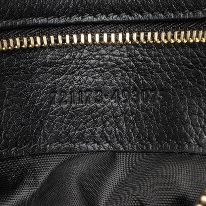 Gucci Leather Studded Blondie Top Handle Medium Shoulder Bag (SHF-R9Ze9C)