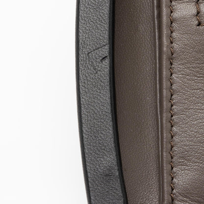 Gucci Leather Studded Broadway Clutch