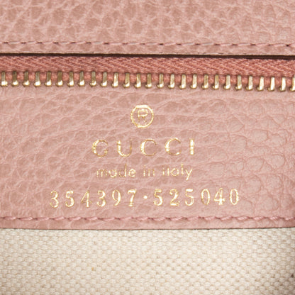 Gucci Leather Swing Medium Tote (SHF-23387)