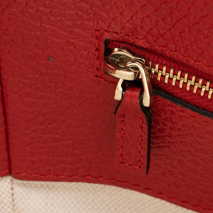 Gucci Leather Swing Medium Tote (SHF-uFCCUq)