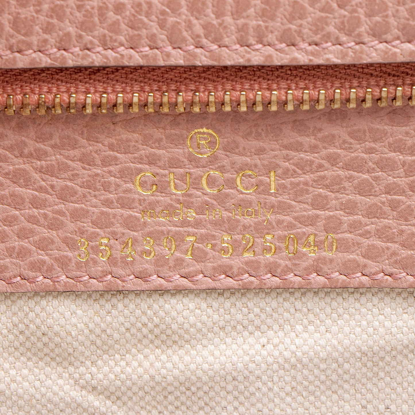 Gucci Leather Swing Medium Tote