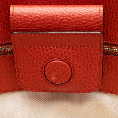 Gucci Leather Swing Medium Tote