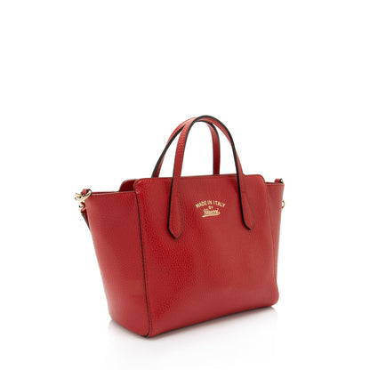 Gucci Leather Swing Mini Tote (SHF-Z3RpxJ)