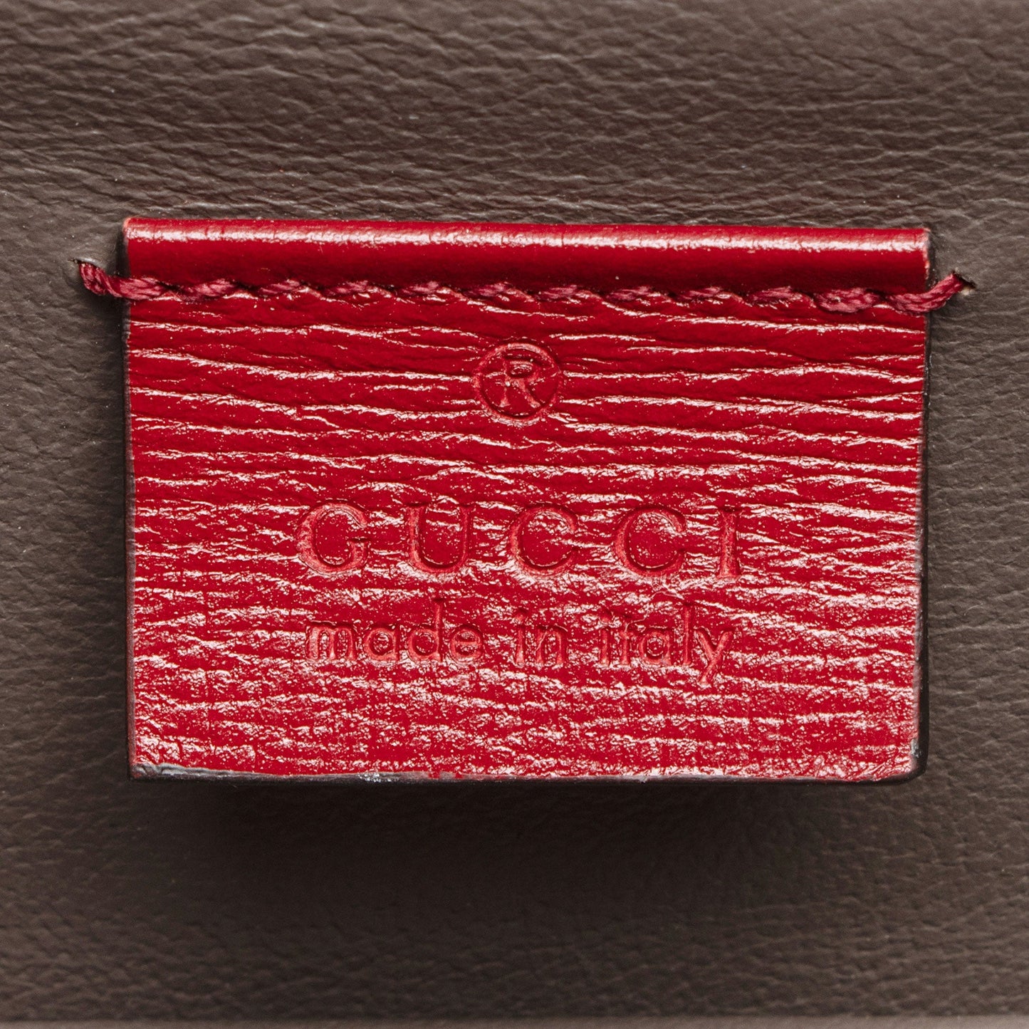 Gucci Leather Sylvie 1969 Mini Shoulder Bag