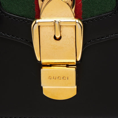 Gucci Leather Sylvie Small Shoulder Bag