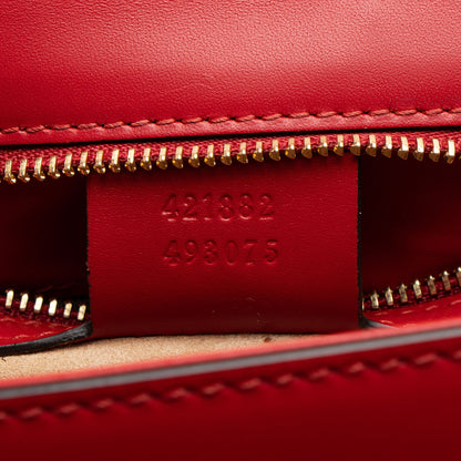 Gucci Leather Sylvie Small Shoulder Bag