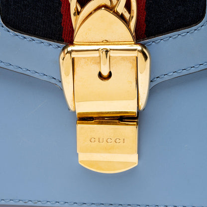 Gucci Leather Sylvie Small Shoulder Bag