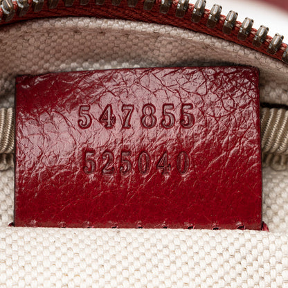 Gucci Leather Tifosa Shoulder Bag (SHF-20616)