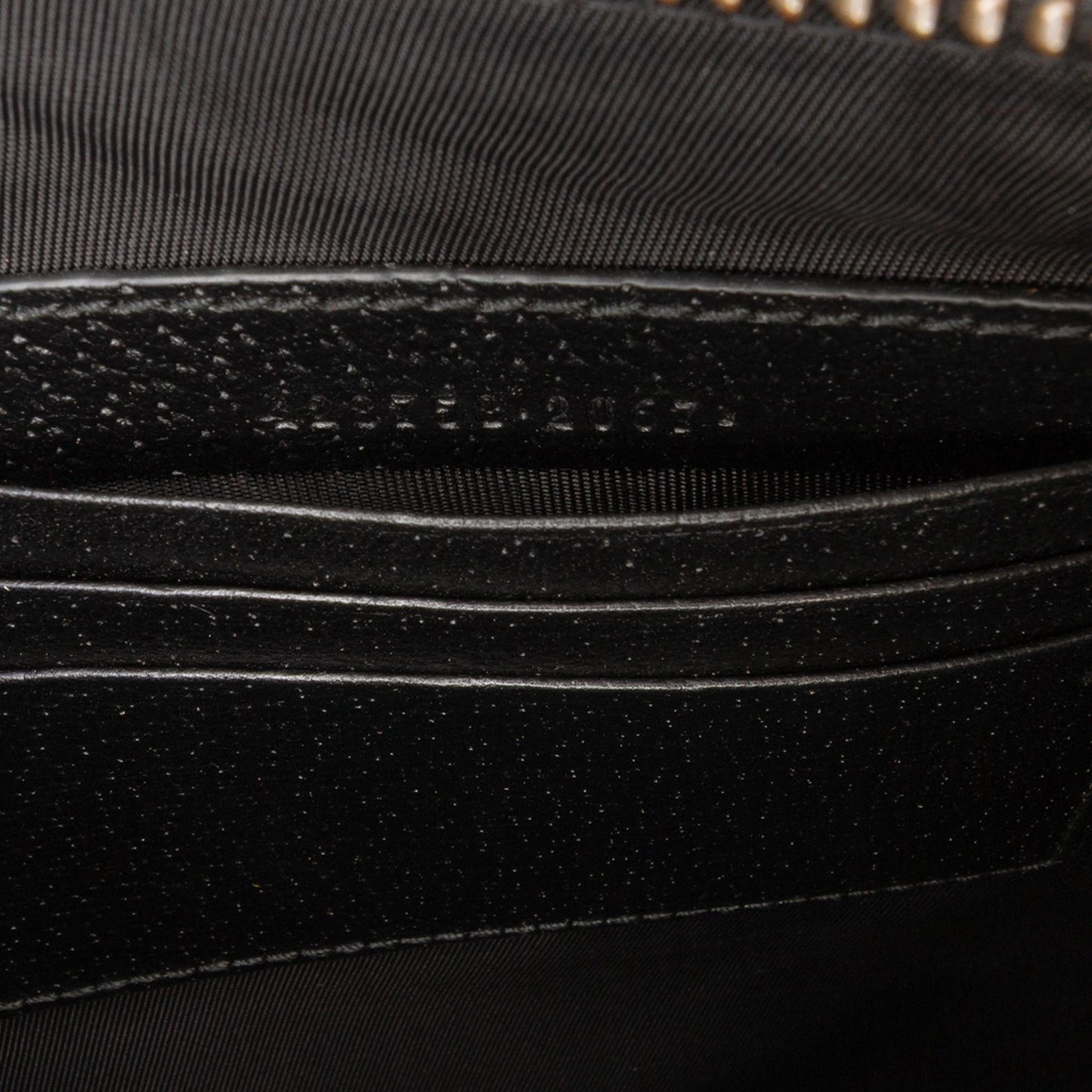 Gucci Leather Web Agora Clutch